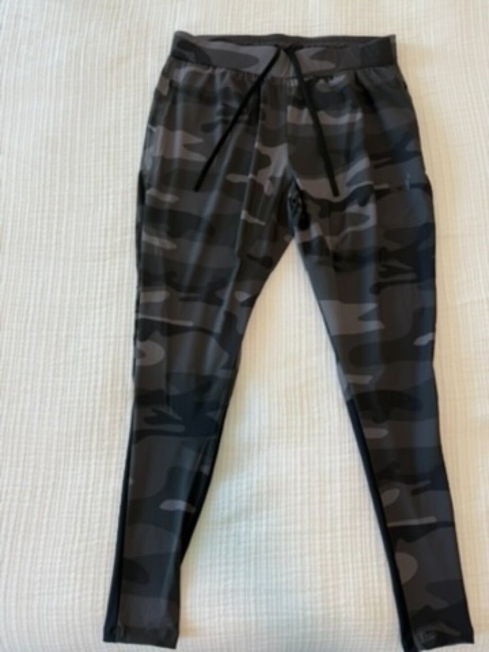 ASRV Tetra-Lite High Rib Jogger Black Camo Men’s M NWT